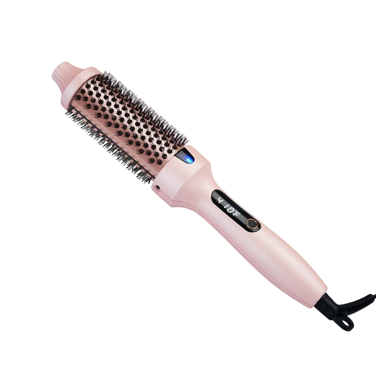 Hot Sale Portable Ionic Straightening Hair Curler Round Brush Hair Styling Tool Electric Infrared Heated Comb Hair Styling Brush--ANDROMEDA QUINNS | AURELLE'S-ANDROMEDA QUINNS | AURELLE'S