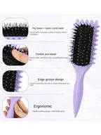 1PCS Curly Hair Definition Styling Brush Wrinkle Removal Hair Brush Entangled Wet Curly Hair Comb Styling Curly Hair Tool--ANDROMEDA QUINNS | AURELLE'S-ANDROMEDA QUINNS | AURELLE'S