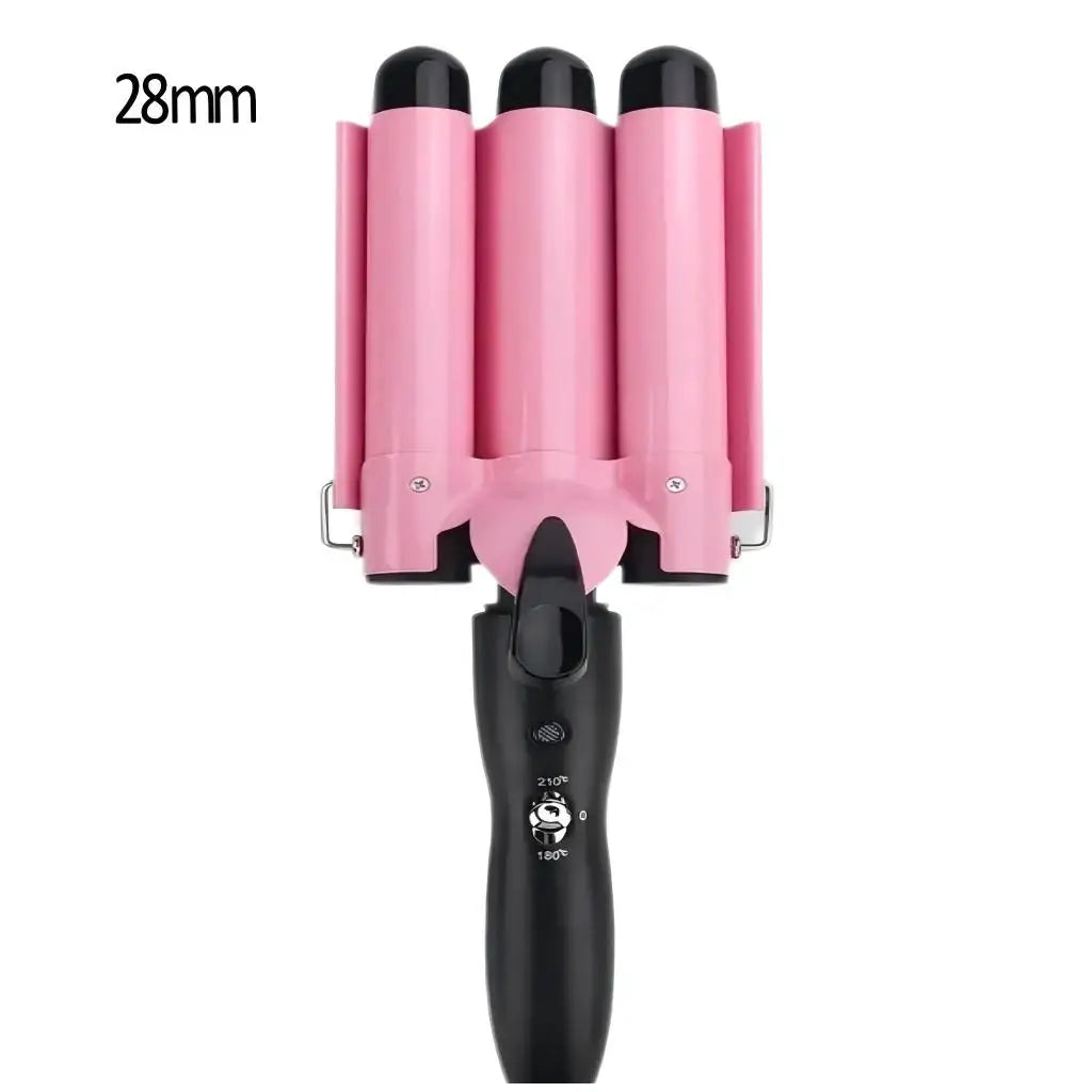 Professional Hair Tools Curling Iron Ceramic Triple Barrel Hair Curler Irons Hair Waver Styling Tools Hair Curlers for Beauty--ANDROMEDA QUINNS | AURELLE'S-ANDROMEDA QUINNS | AURELLE'S