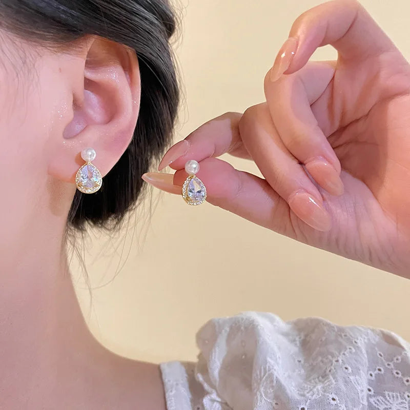 2023 New Fashion Trend Unique Design Elegant Delicate Geometric Round Earrings For Women Jewelry Wedding Party Premium Gifts--ANDROMEDA QUINNS | AURELLE'S-ANDROMEDA QUINNS | AURELLE'S