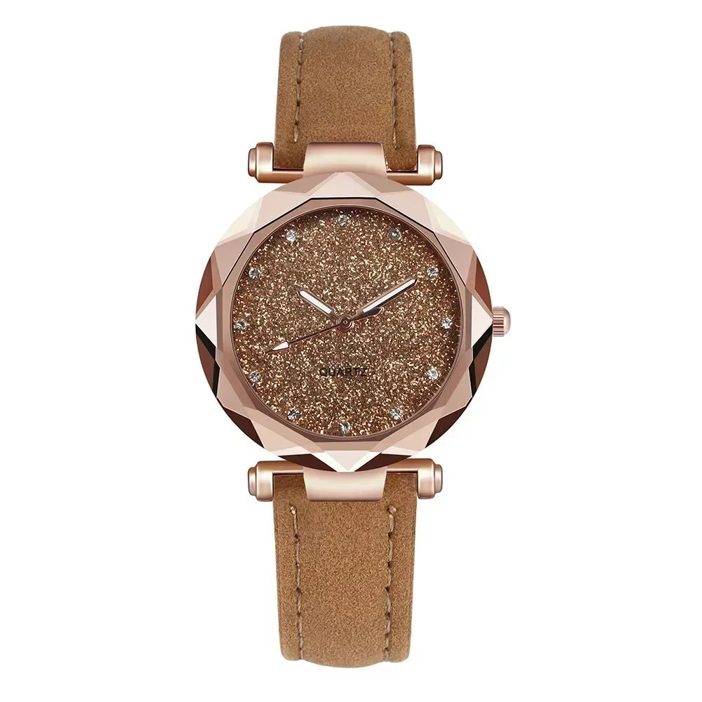 New Luxury Rhinestone Bracelet Watch Women Starry Sky Watches Ladies Wristwatch Relogio Feminino Reloj Mujer Montre Femme Clock--ANDROMEDA QUINNS | AURELLE'S-ANDROMEDA QUINNS | AURELLE'S