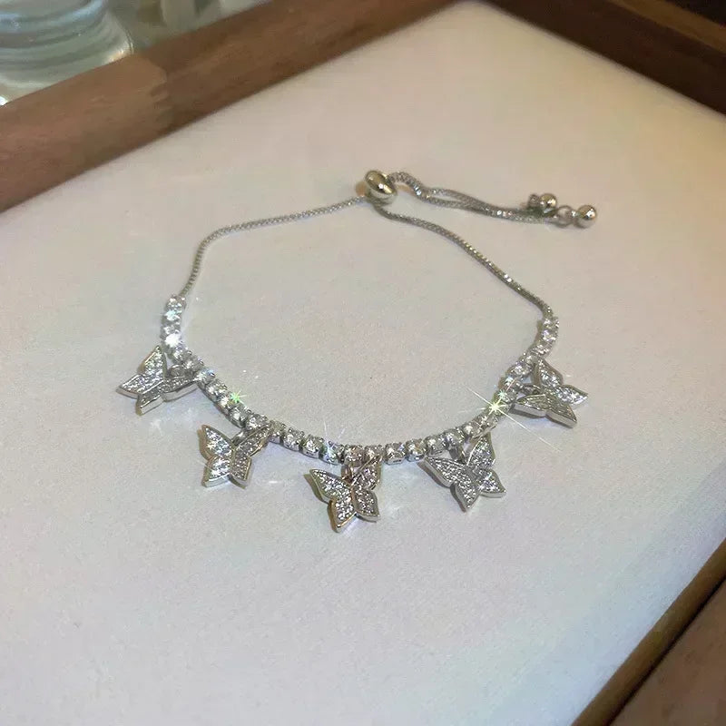 Exquisite Opal Tulip Zircon Bracelet for Women Fashionable Personalized Daily Accessory Party Jewelry Birthday Anniversary Gifts--ANDROMEDA QUINNS | AURELLE'S-ANDROMEDA QUINNS | AURELLE'S