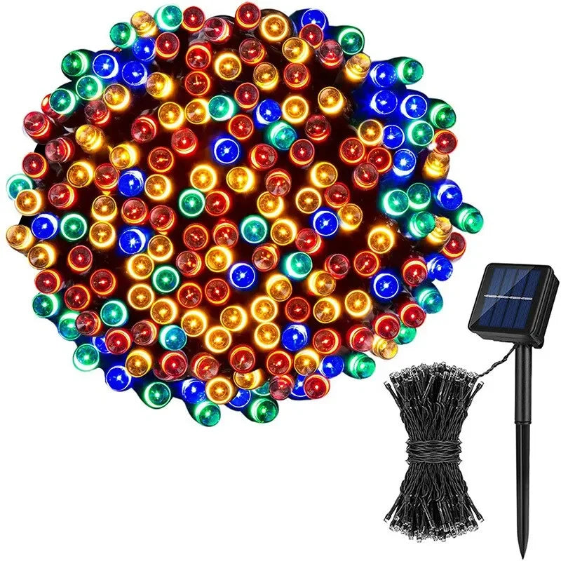 20/50 Led Solar String Light Fairy Garden Waterproof Outdoor Lamp 6V Garland For Christmas Xmas Holiday Party Home Decoration--ANDROMEDA QUINNS | AURELLE'S-ANDROMEDA QUINNS | AURELLE'S