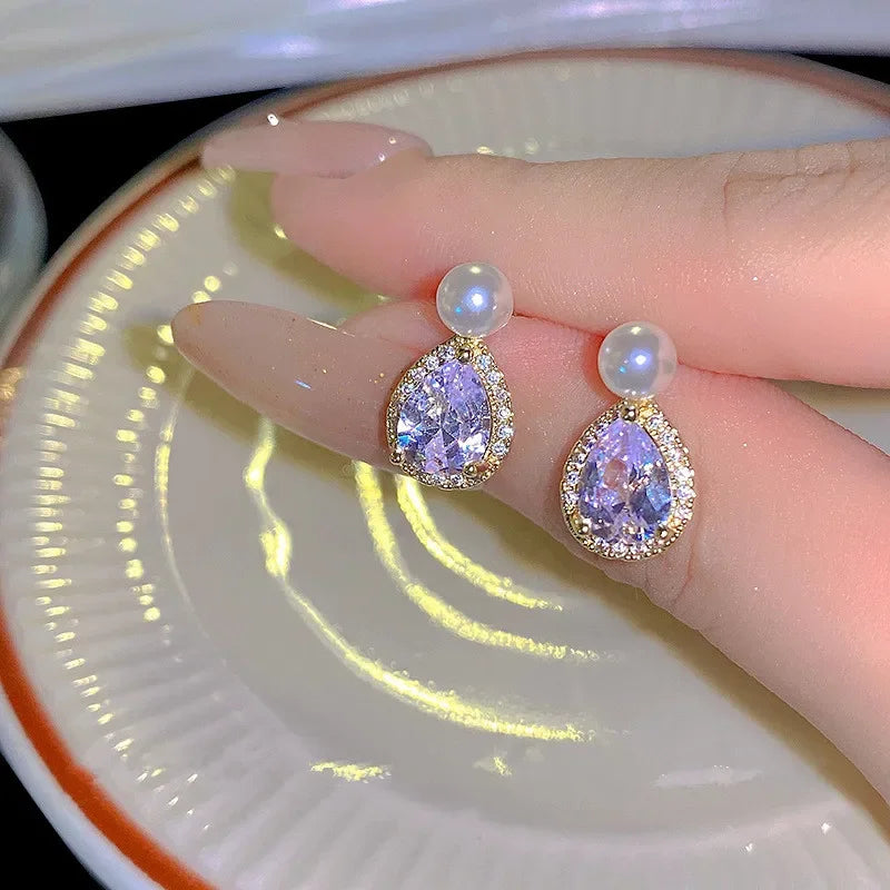 2023 New Fashion Trend Unique Design Elegant Delicate Geometric Round Earrings For Women Jewelry Wedding Party Premium Gifts--ANDROMEDA QUINNS | AURELLE'S-ANDROMEDA QUINNS | AURELLE'S