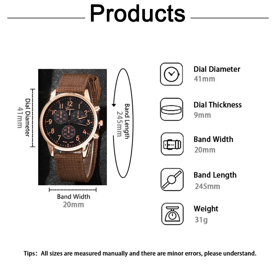 New Mens Fashion Quartz Men Watches Top Brand Luxury Male Clock Watch Sport Wrist Watch Bracelet Set Clock Relogio Masculino--ANDROMEDA QUINNS | AURELLE'S-ANDROMEDA QUINNS | AURELLE'S