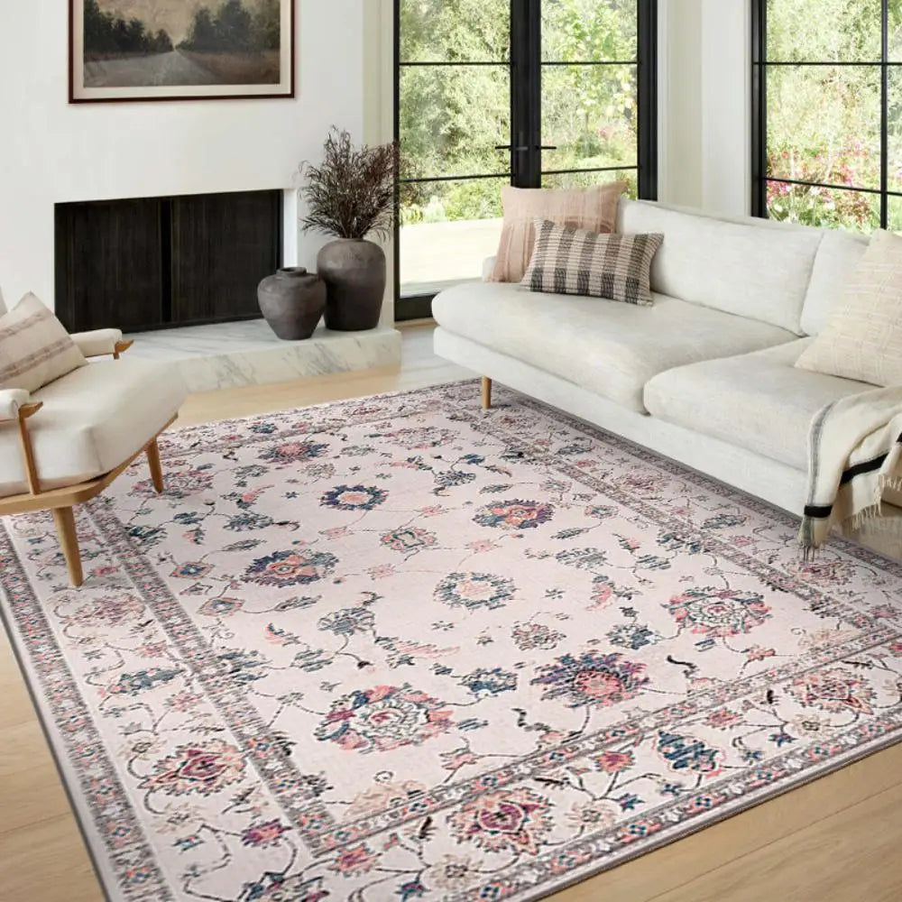 VIKAMA Boho Luxury Carpet Crystal Velvet Bedroom Living Room Mat Home Decor Vintage Exotic Modern Minimalist Large Area Carpet--ANDROMEDA QUINNS | AURELLE'S-ANDROMEDA QUINNS | AURELLE'S