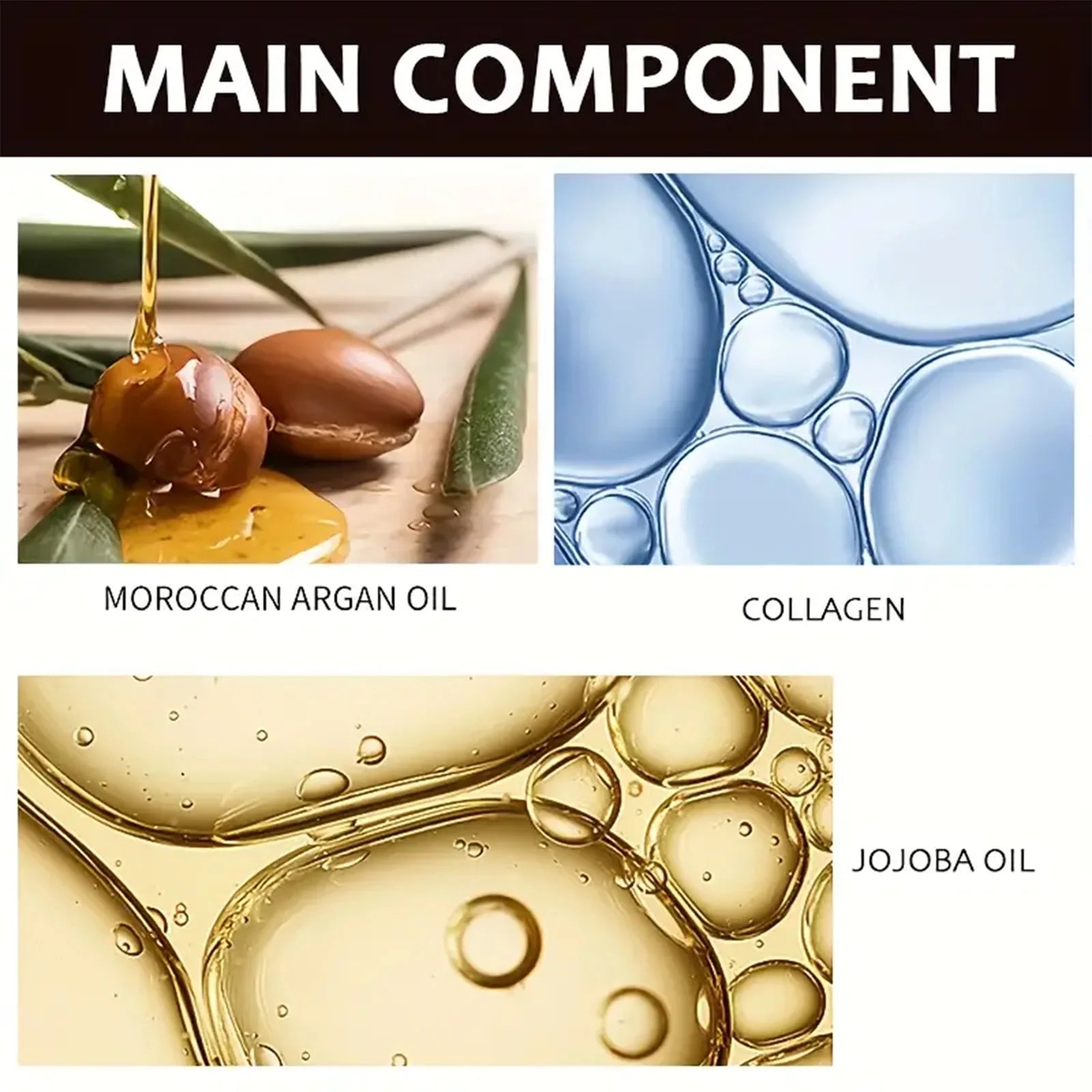 Keratin Magic Hair Mask Protein Straightening Repair Dry Frizzy Damaged Hair Milk Professional Smooth Shiny Deep Moisturizing Care 60G/30G--ANDROMEDA QUINNS | AURELLE'S-ANDROMEDA QUINNS | AURELLE'S