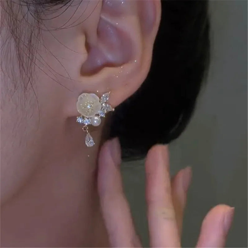 2023 New Fashion Trend Unique Design Elegant Delicate Geometric Round Earrings For Women Jewelry Wedding Party Premium Gifts--ANDROMEDA QUINNS | AURELLE'S-ANDROMEDA QUINNS | AURELLE'S