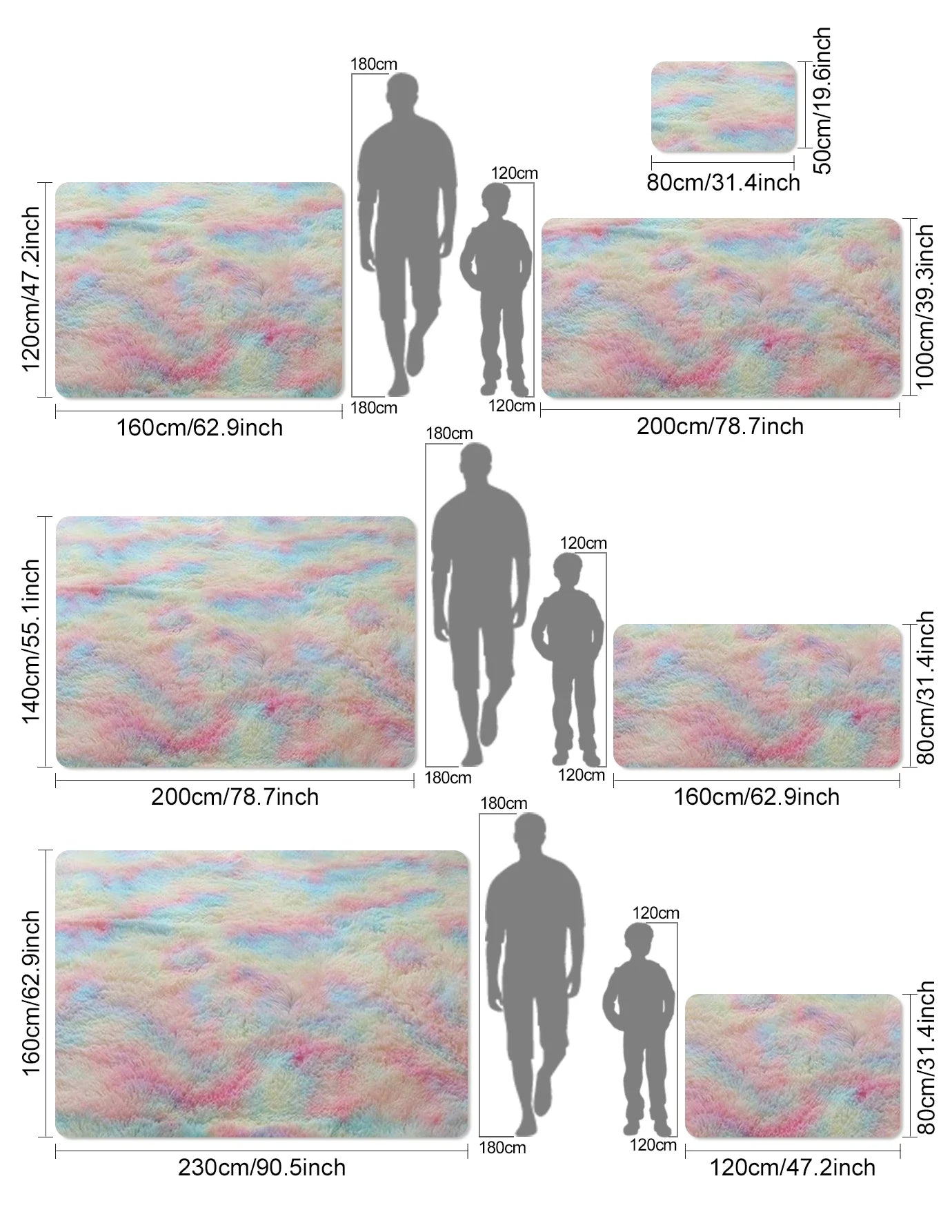 VIKAMA Plush Carpet, Thick & Soft, Headboard Blanket, Velvet Texture, Anti-Slip Design--ANDROMEDA QUINNS | AURELLE'S-ANDROMEDA QUINNS | AURELLE'S