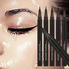 5PCS/Set Smooth Liquid Eyeliner Pen, Waterproof, Long-lasting Makeup, Black, Ultra-fine Pen Tip,Create A Charming Eye Makeup--ANDROMEDA QUINNS | AURELLE'S-ANDROMEDA QUINNS | AURELLE'S